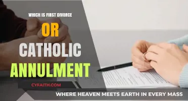 Divorce vs. Catholic Annulment: Which Comes First in Legal Separation?