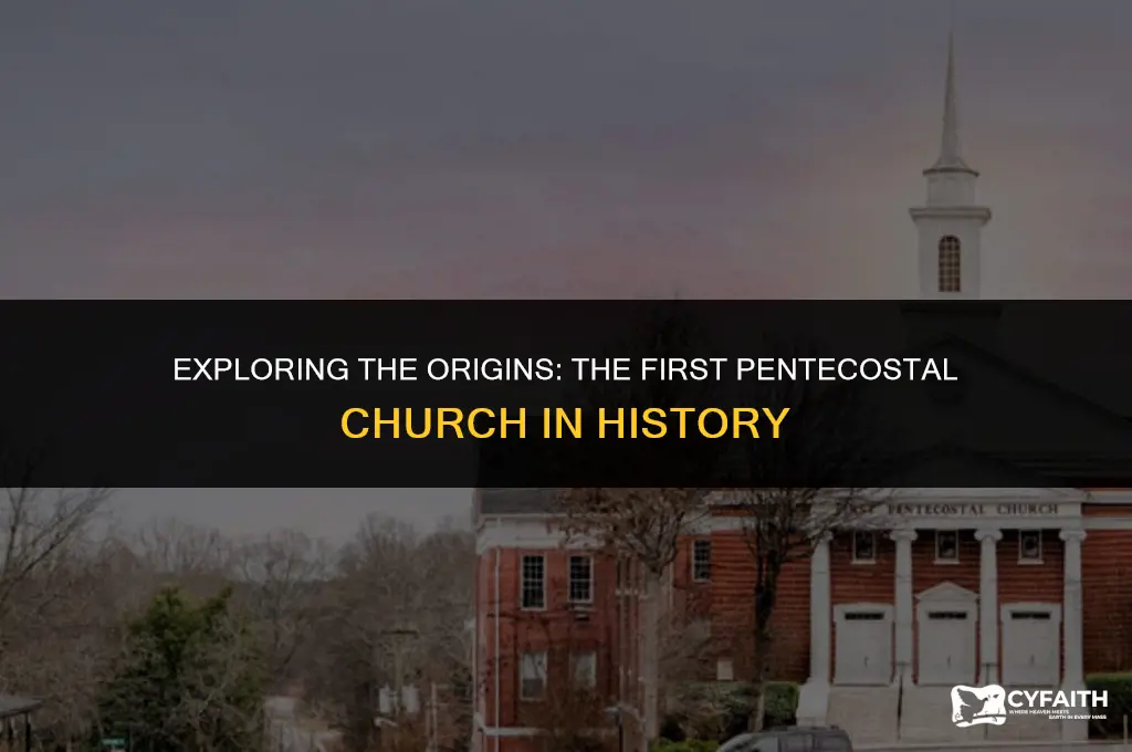 which is the first pentecostal church in the world