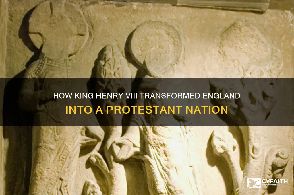 which king of england became protestant