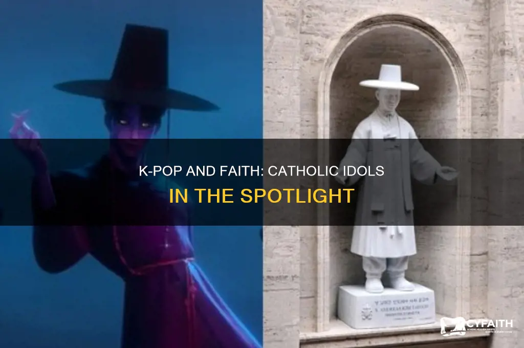 which kpop idols are catholic