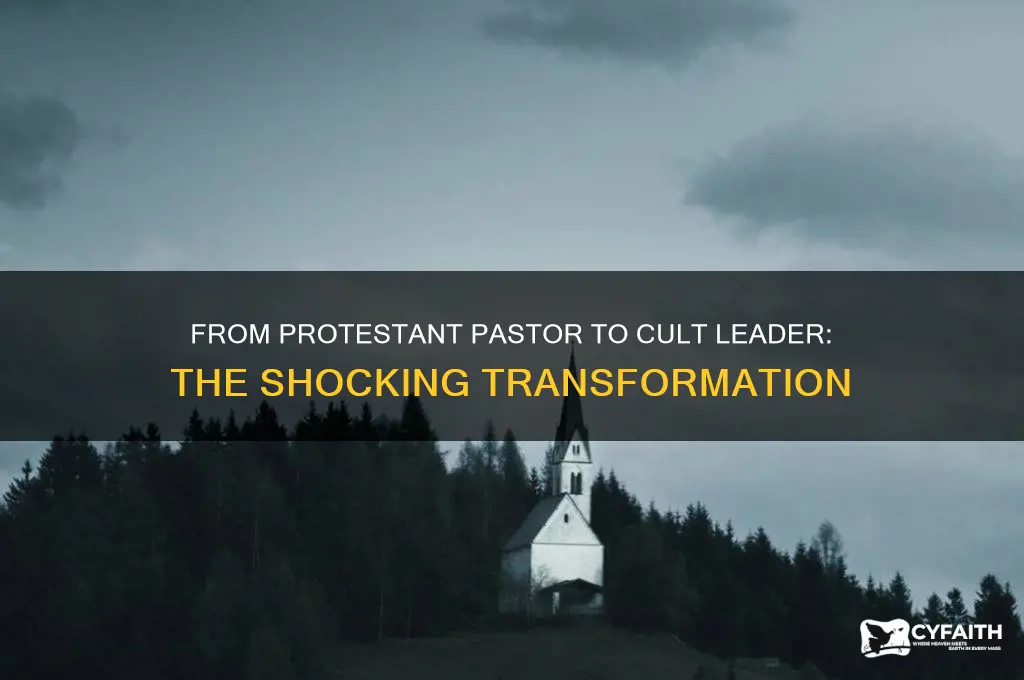 which leader started his cult as mainstream protestant church