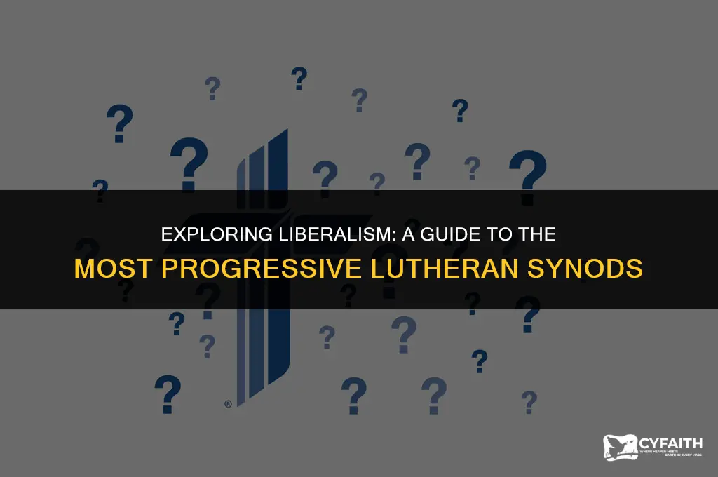 which lutheran synod is the most liberal