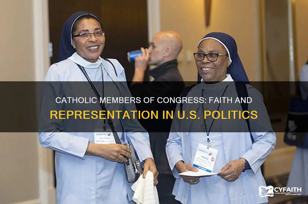 which members of congress are catholic