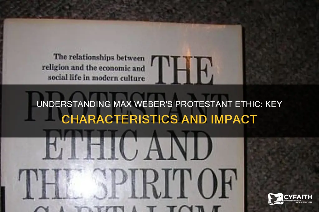 which of the following characterizes max weber