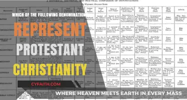 Understanding Protestant Christianity: Key Denominations and Their Beliefs