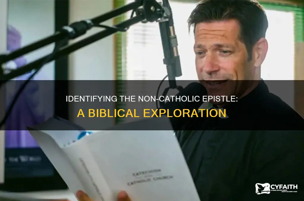 which of the following is not considered a catholic epistle