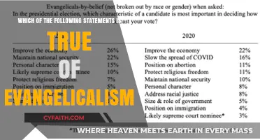 Exploring Evangelicalism: Unveiling the Truth Behind Key Statements