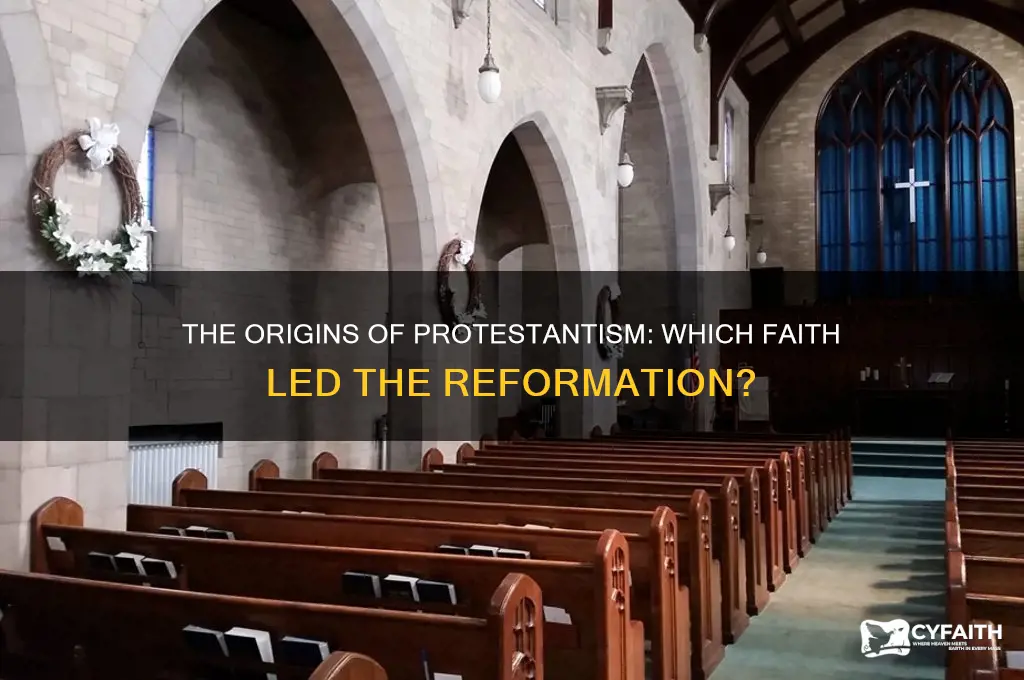 which of the following was the first protestant faith