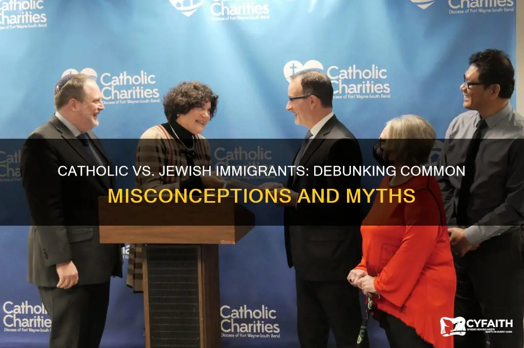 which of the statements about catholic and jewish immigrants