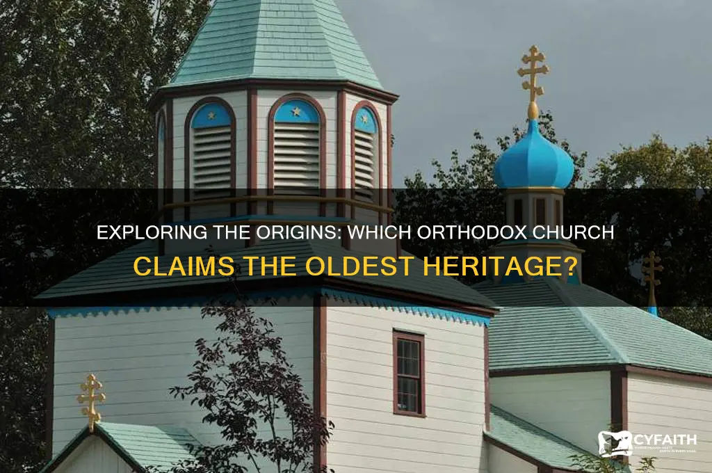 which orthodox church is the oldest