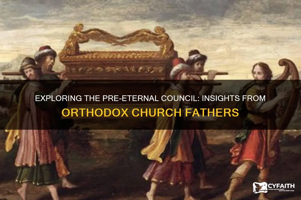 which orthodox fathers taught the pre eternal council