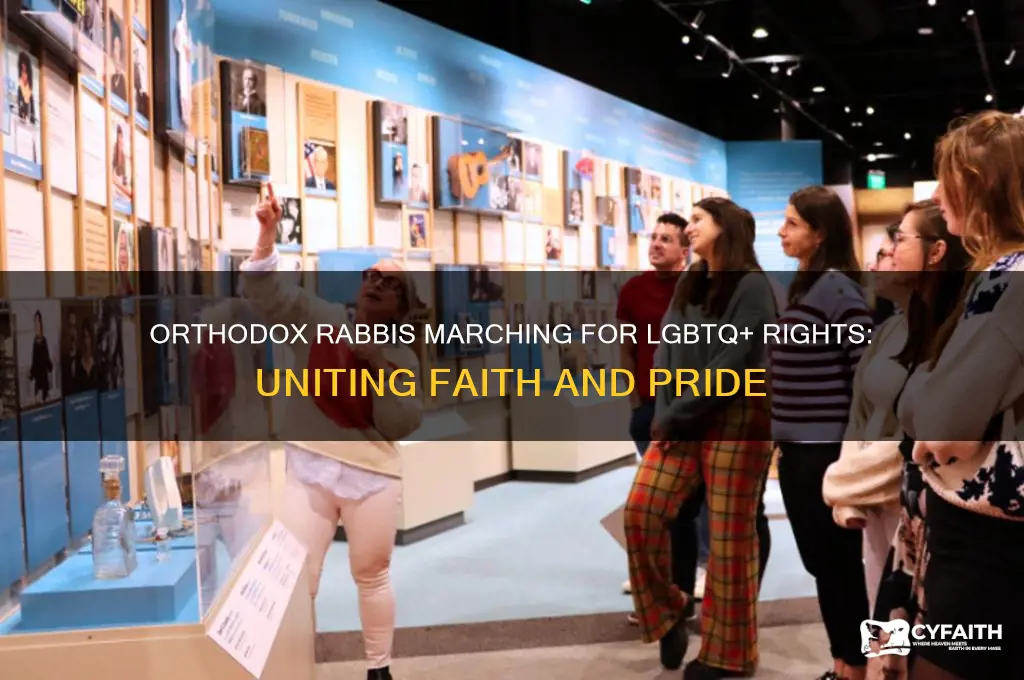 which orthodox rabbis march with gays