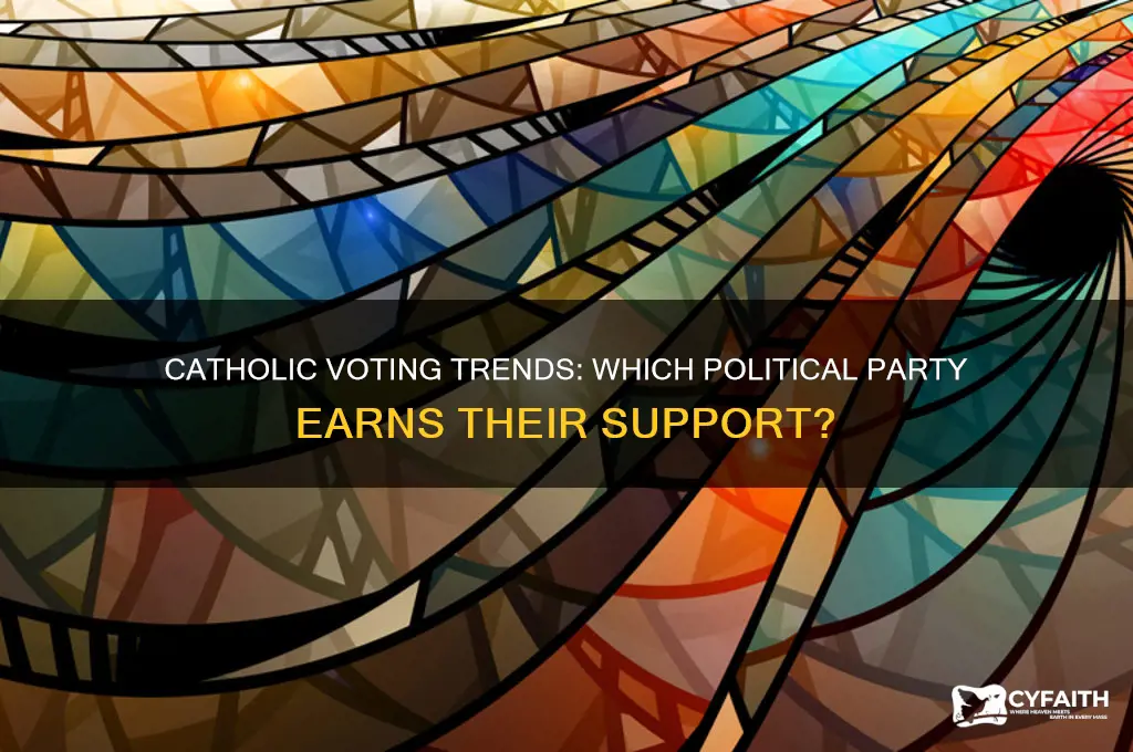 which party do catholics tend to vote for