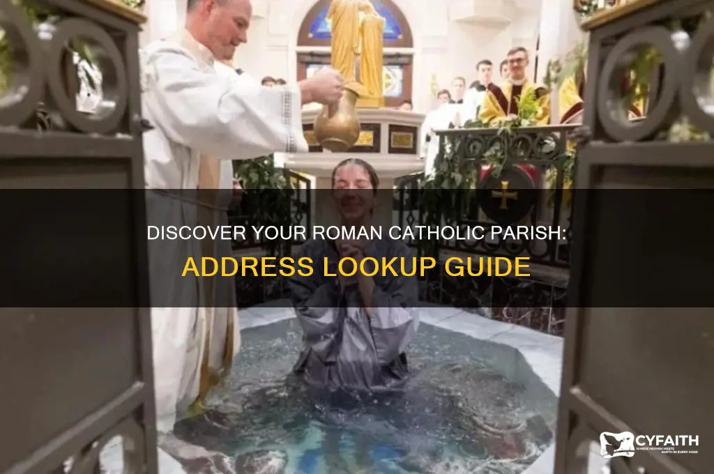 which patish does my address fall inroman catholic