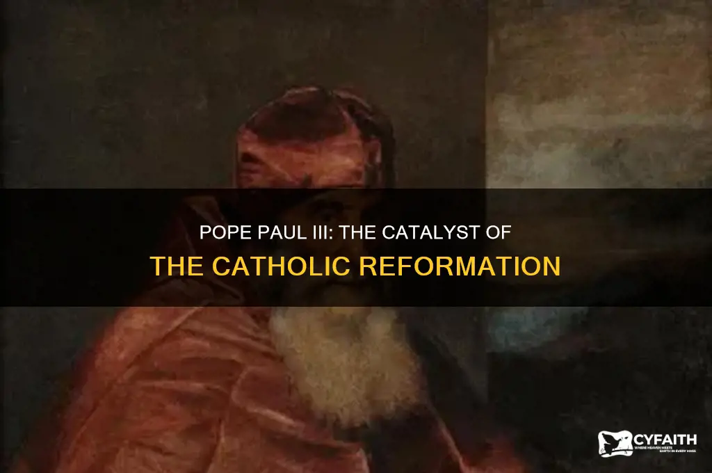 which pope started the catholic reformation