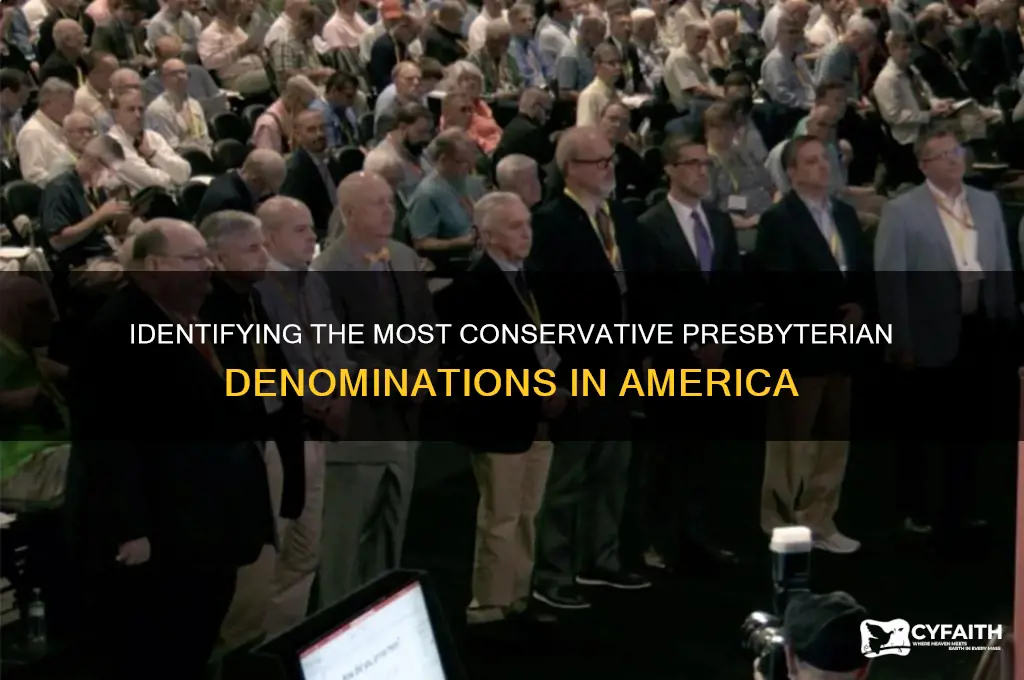 which presbyterian church is conservative