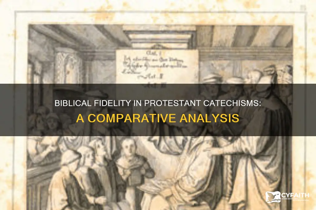 which protestant catechism is most biblical