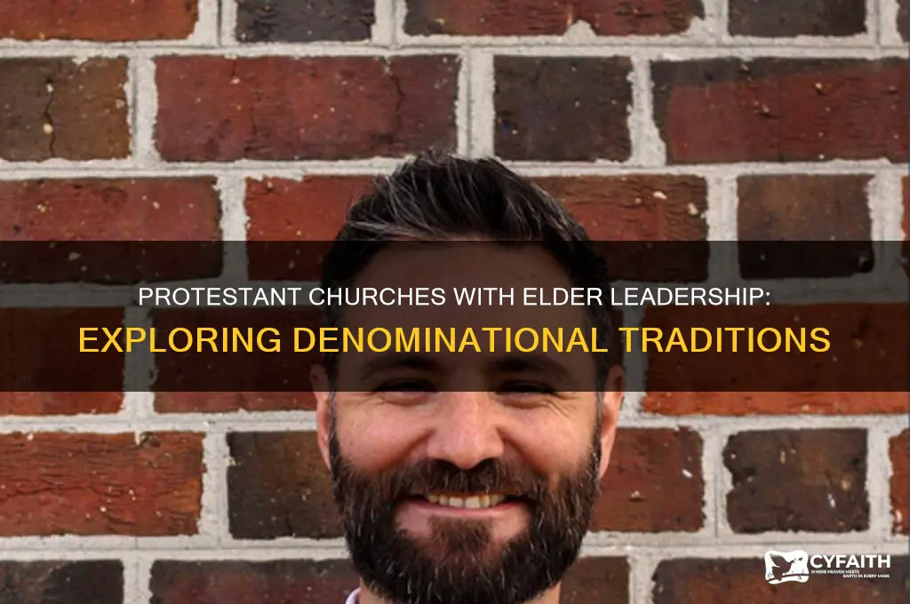 which protestant demoninations have elders