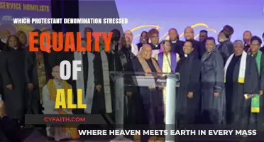 Protestant Denominations Championing Equality: Uniting All Believers as Equals