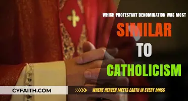 Protestant Denominations Closely Mirroring Catholicism: A Comparative Analysis