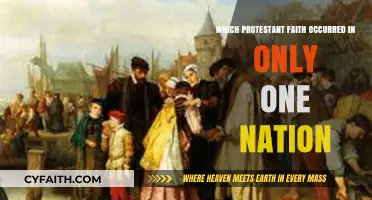 The Unique Protestant Faith: A Single Nation's Distinct Religious Journey