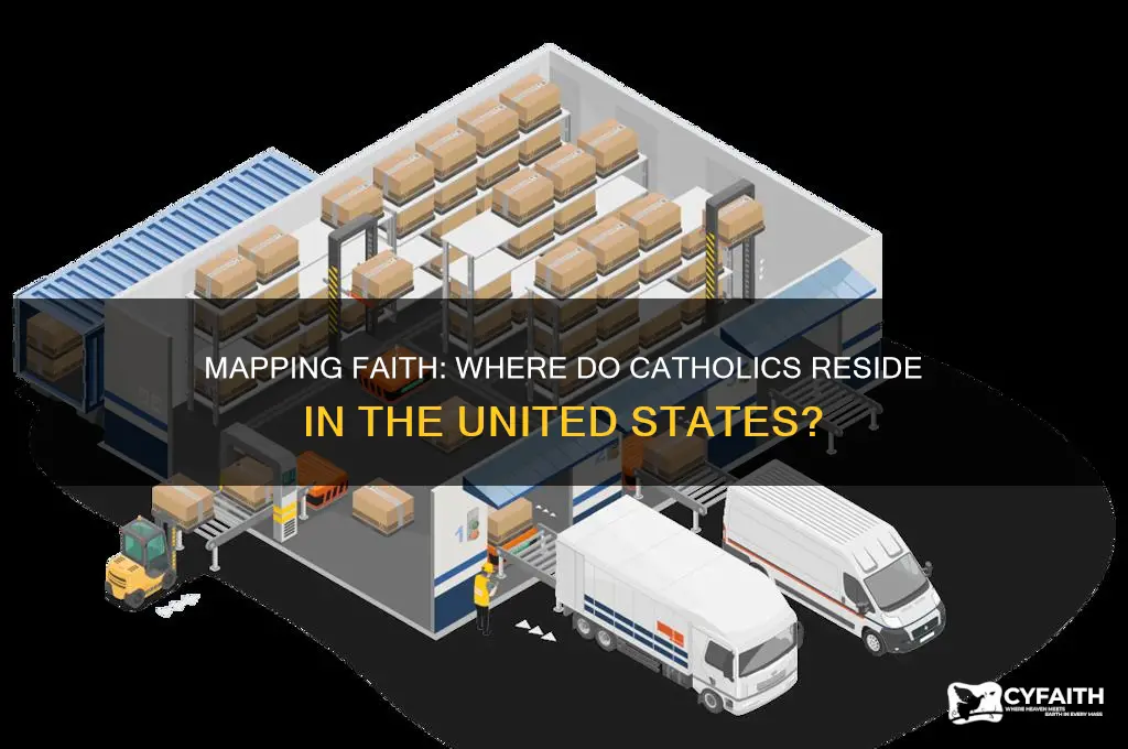 which region of the us do catholics live in