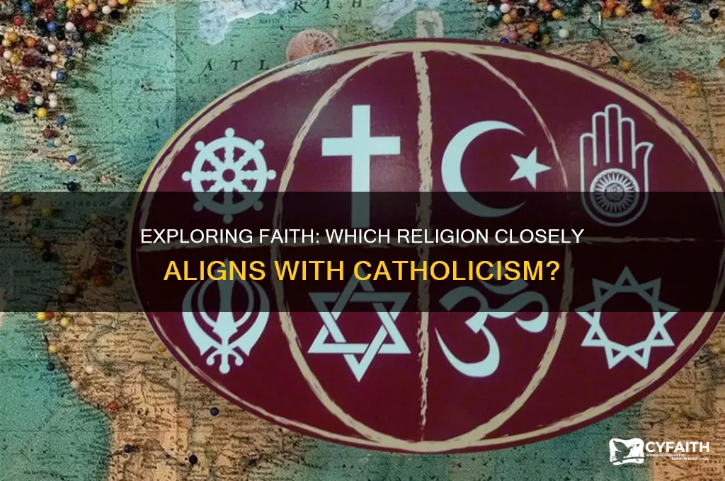 which religion is closest to catholic