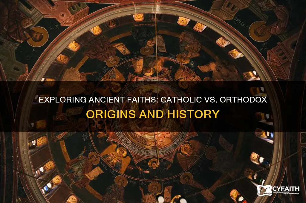 which religion is older catholic or orthodox