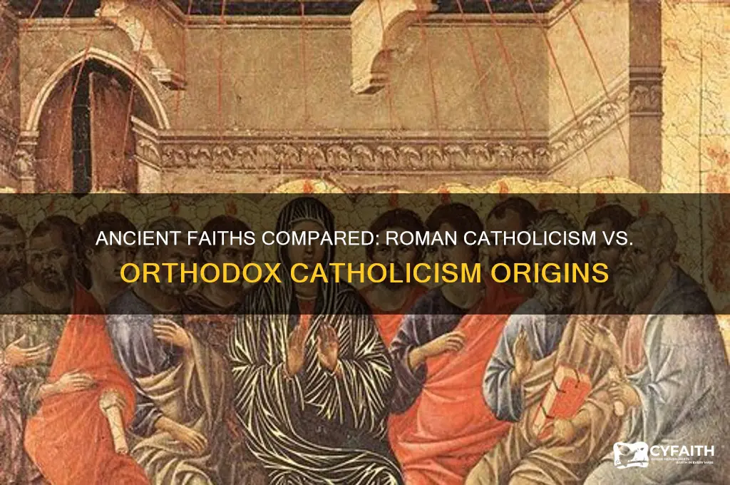 which religion is older roman catholosism or orthodox catholisism