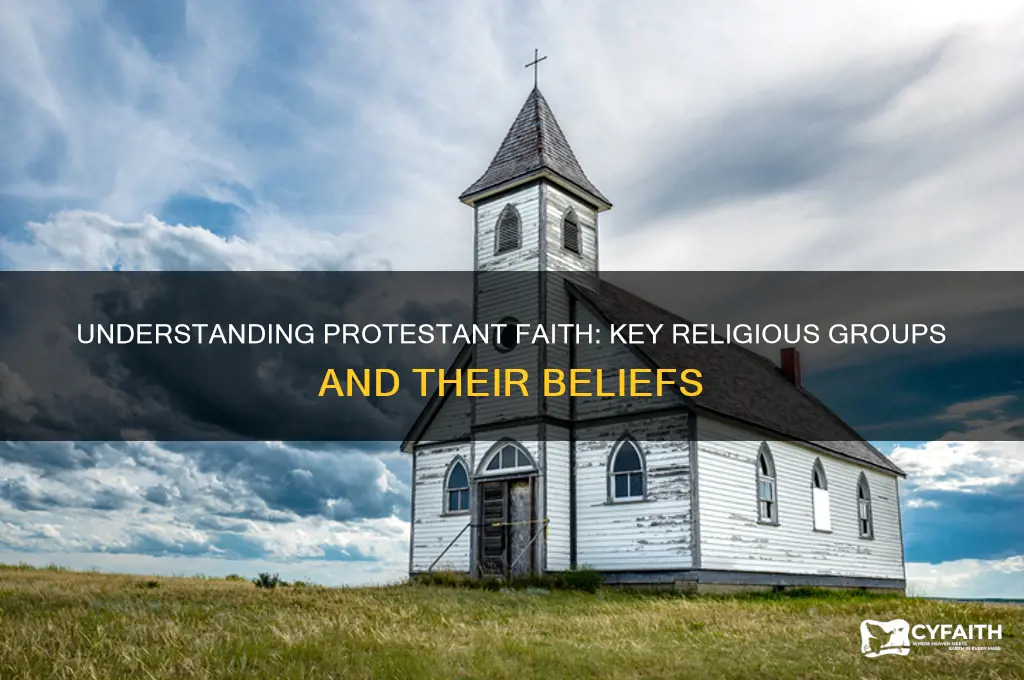 which religios groups are considered protestant