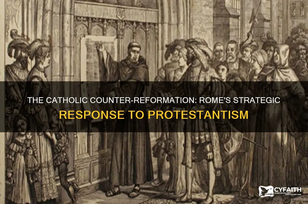 which response by the roman catholic church to the protestant