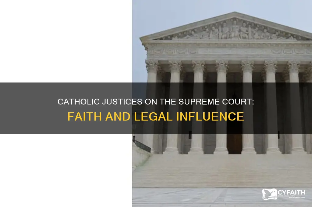 which scotus judges are catholic