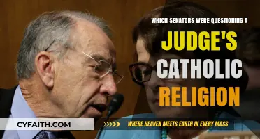 Senators Scrutinize Judge's Catholic Faith During Confirmation Hearings