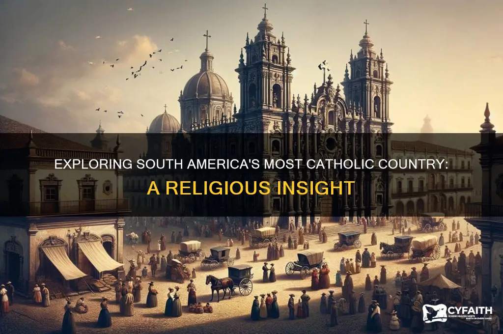 which south american country has the most catholics brainly