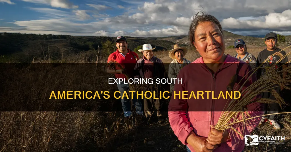 which south american country has the most catholics