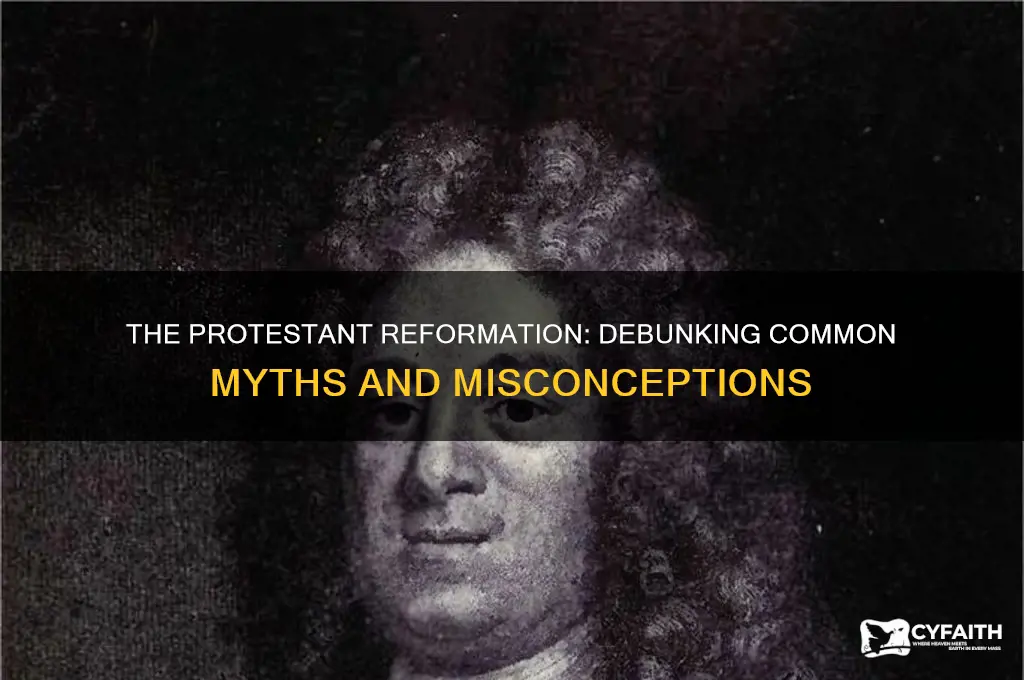 which statement about the protestant reformation