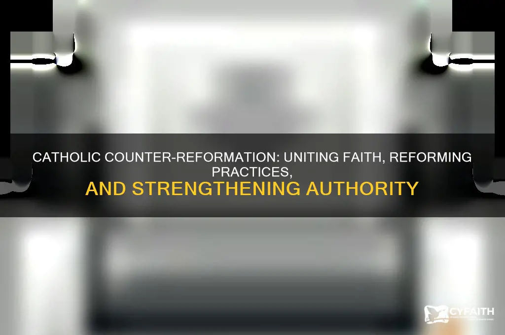 which statement best summarizes the results of the catholic counter-reformation