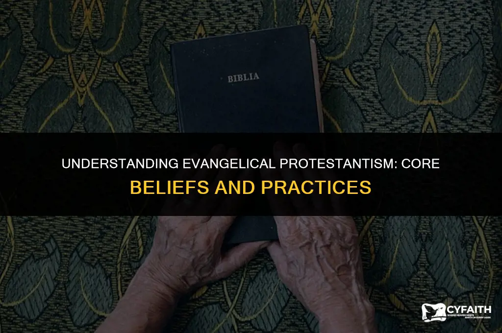 which statement characterizes the main idea of evangelical protestantism