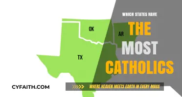 Mapping Faith: States with the Highest Catholic Populations in the U.S