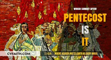 Counting Sundays: How Many Weeks After Pentecost Are We?