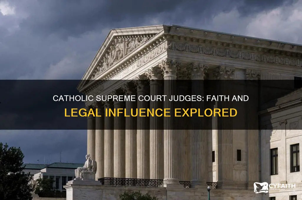which supreme court judges are catholic