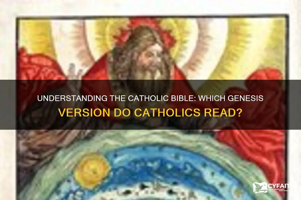 which version of genesis do catholics read