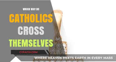 Understanding the Catholic Sign of the Cross: Direction and Meaning