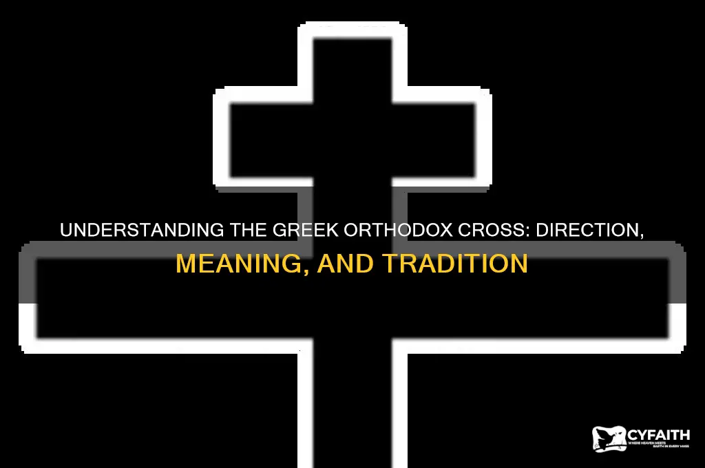 which way do greek orthodox cross