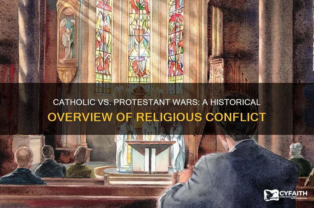 which were the catholic vs protestant religious wars