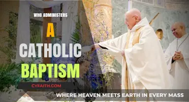 Who Conducts a Catholic Baptism: Priests, Deacons, or Laypersons?
