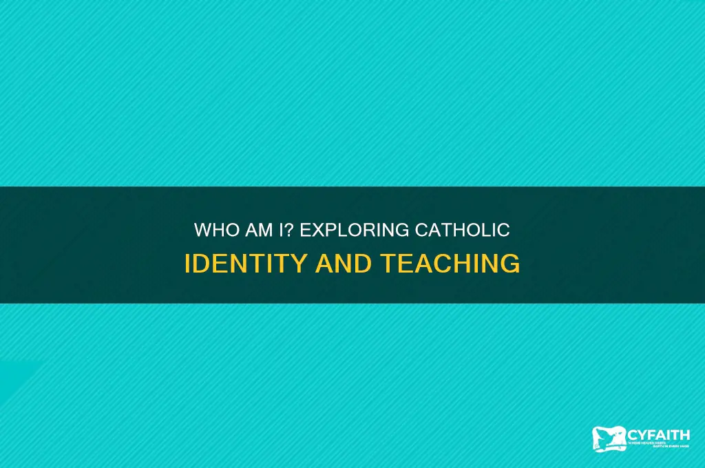 who am i catholic teaching
