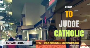 Who Am I to Judge? Reflecting on Catholic Teachings and Mercy
