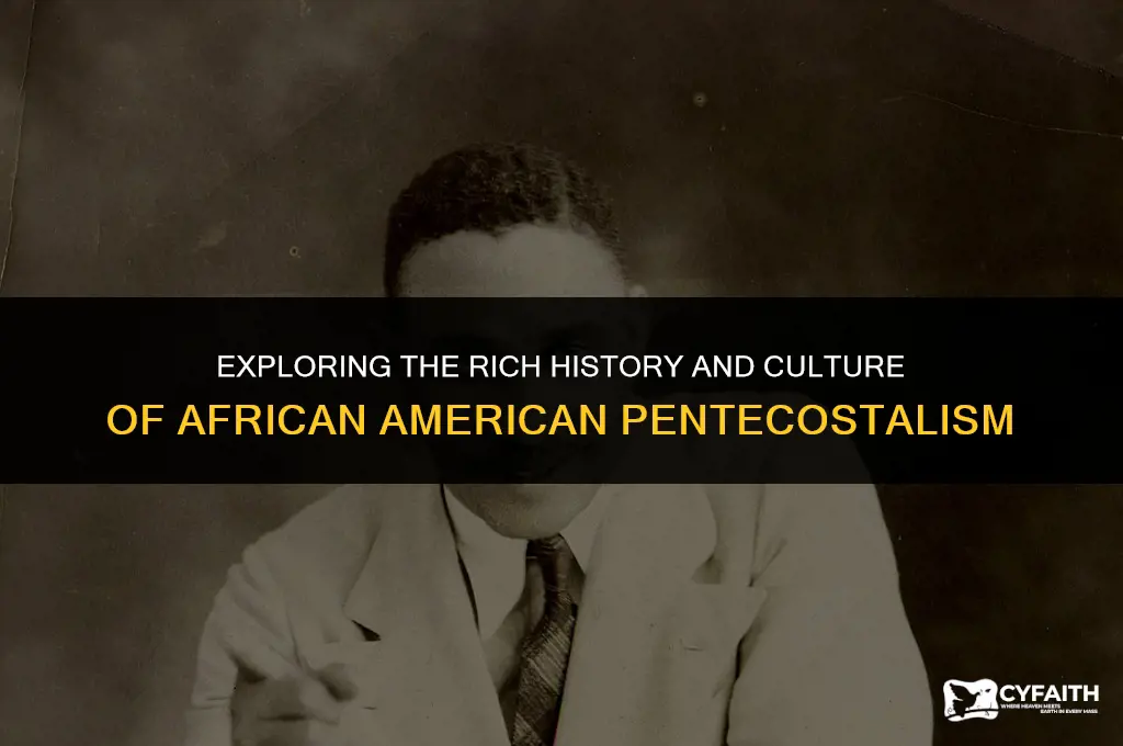 who are african american pentecostalism