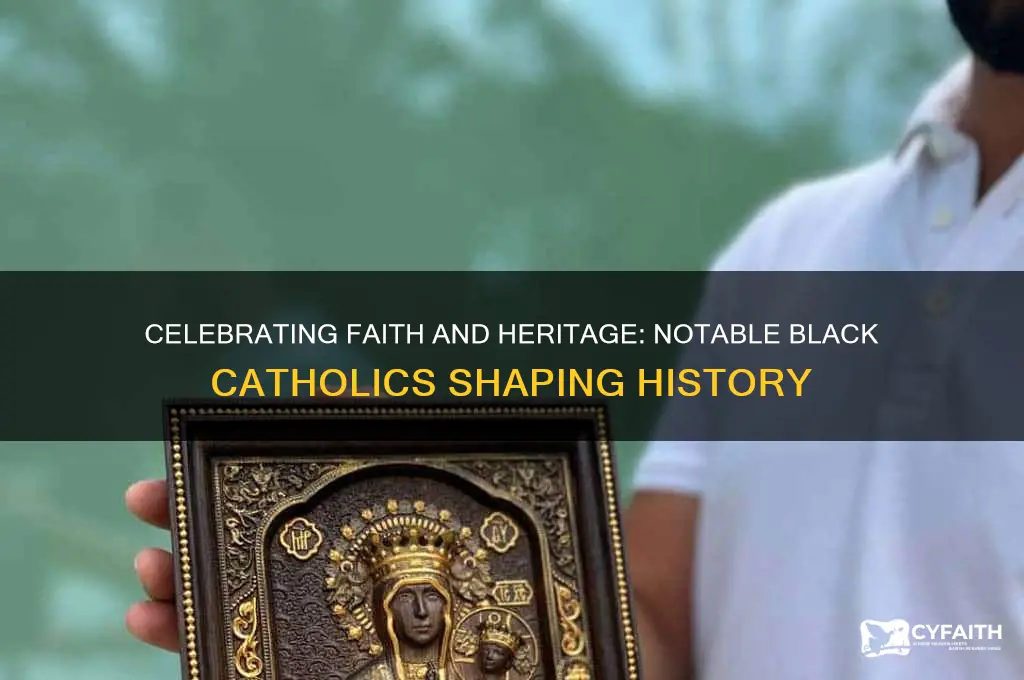 who are famous black catholics